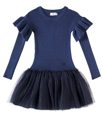 Abito Diana con tulle | Monnalisa