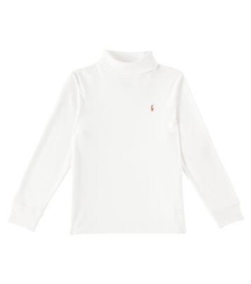 Cotton jersey turtleneck top | Polo Ralph Lauren Kids