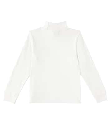 Cotton jersey turtleneck top | Polo Ralph Lauren Kids
