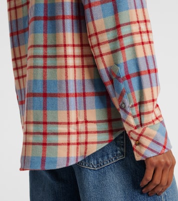 Al’s Run plaid cashmere shirt | God's True Cashmere