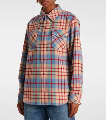 Al’s Run plaid cashmere shirt | God's True Cashmere
