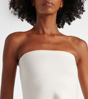 Agathe knitted peplum top | The Frankie Shop