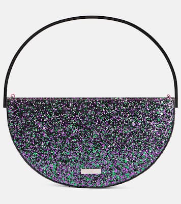 Pochette Purist Mini à paillettes | Aquazzura