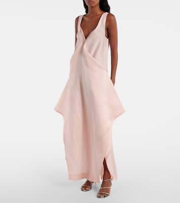Robe longue Kenith en coton | Khaite