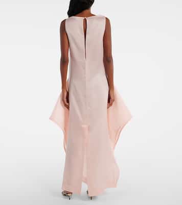 Robe longue Kenith en coton | Khaite