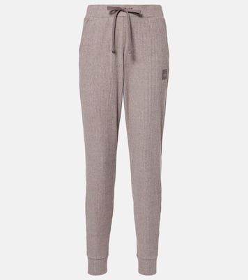 Muse ribbed-knit sweatpants | Alo Yoga