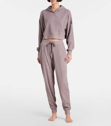 Muse ribbed-knit sweatpants | Alo Yoga