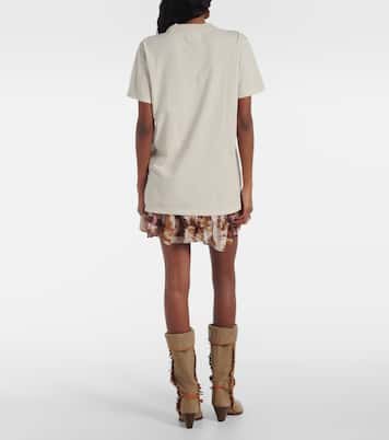 T-shirt Zoeline en coton à logo | Marant Etoile