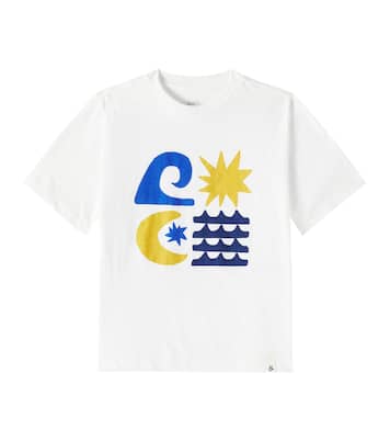 Camiseta de jersey de algodón estampada | Fábula