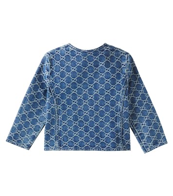 Bebé - chaqueta de denim con GG en jacquard | Gucci Kids