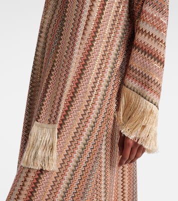 Kaftan aus Strick mit Pailletten | Missoni