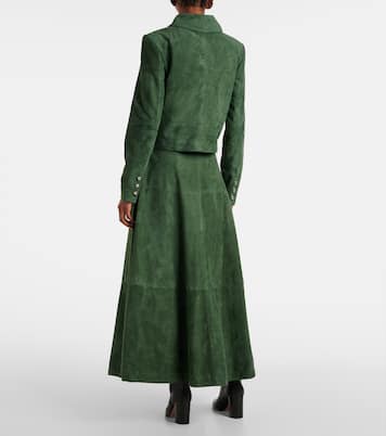 Giacca Woody in suede | Altuzarra
