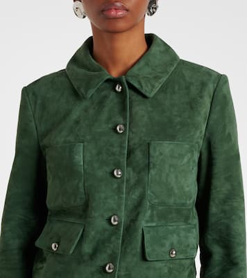 Giacca Woody in suede | Altuzarra
