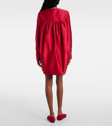 Bow-detail satin coat | Giambattista Valli