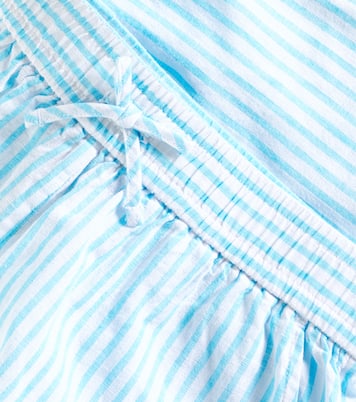 Shorts de lino y algodón a rayas | Polo Ralph Lauren Kids