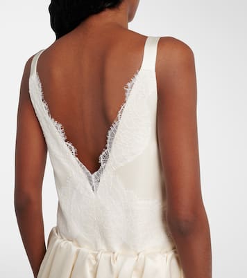 Abito corto con pizzo | JW Anderson
