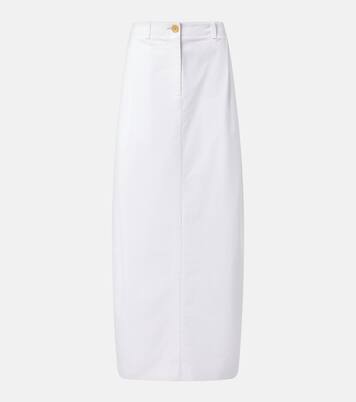Lucian cotton poplin maxi skirt | Khaite