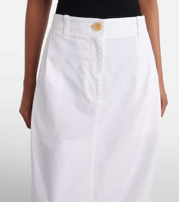 Lucian cotton poplin maxi skirt | Khaite