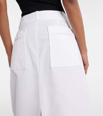 Lucian cotton poplin maxi skirt | Khaite