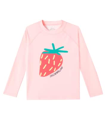 Strawberry latte rashguard top | Jellymallow