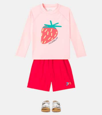 Strawberry latte rashguard top | Jellymallow
