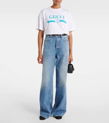 T-Shirt aus Baumwoll-Jersey | Gucci