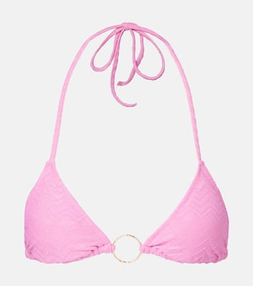 Miami chevron bikini top | Melissa Odabash