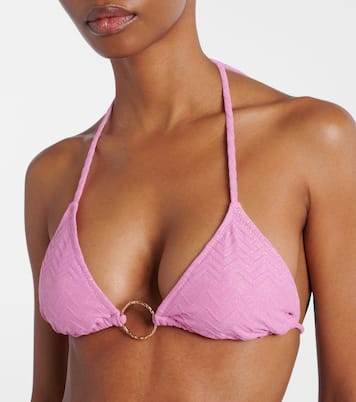 Miami chevron bikini top | Melissa Odabash