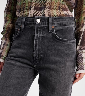Harper mid-rise straight jeans | Agolde
