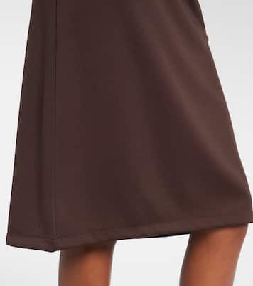 Interlock Tracksuit midi skirt | Courrèges