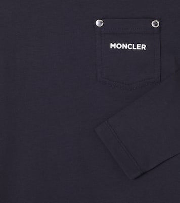 Logo cotton jersey T-shirt | Moncler Enfant