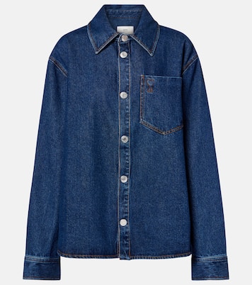Ami de Cœur oversized denim shirt | Ami Paris