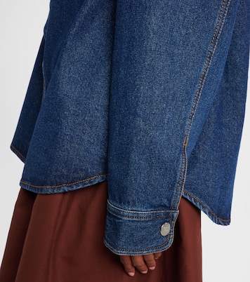 Ami de Cœur oversized denim shirt | Ami Paris