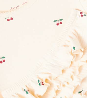 Baby Sui ruffled cotton playsuit and pants set | Konges Sløjd