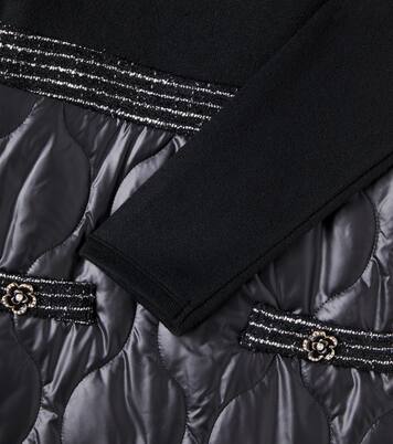 Paneled quilted dress | Patachou