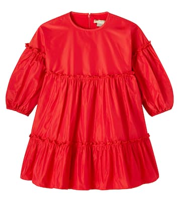 Abito in taffetà a balze | Stella McCartney Kids
