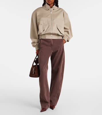 Bomber in lana e seta | Magda Butrym