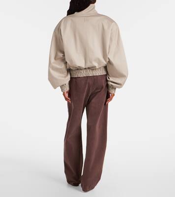 Bomber in lana e seta | Magda Butrym