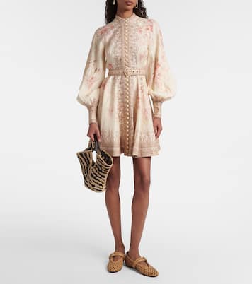 Helix braided leather ballet flats | Zimmermann