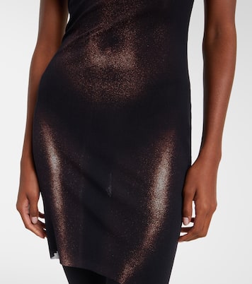 Trompe l'oeil mesh minidress | Jean Paul Gaultier