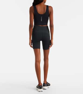 x On ribbed-knit sports bra | Loewe