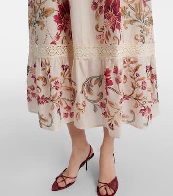 Crochet-trimmed cotton midi dress | Farm Rio