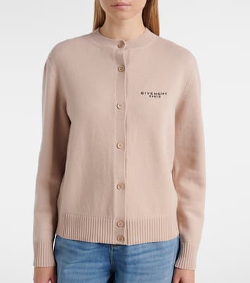 Cropped wool and cashmere cardigan | Givenchy