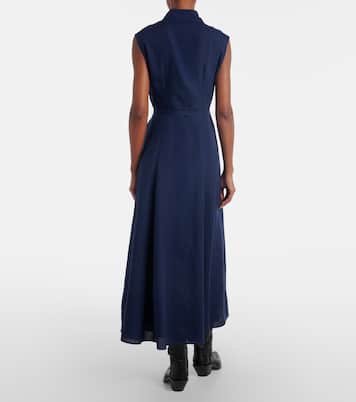 Vestido camisero Durand de lino | Gabriela Hearst