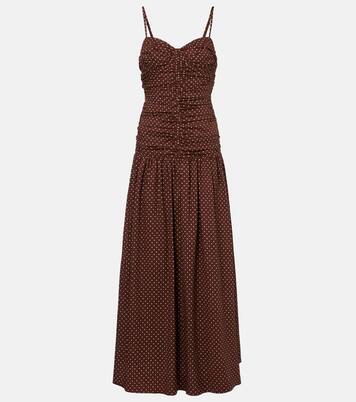 Edie polka-dot maxi dress | Posse