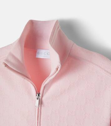 Trainingsjacke GG aus Baumwoll-Piqué | Gucci Kids