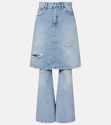 Distressed Wide-Leg Jeans | Acne Studios