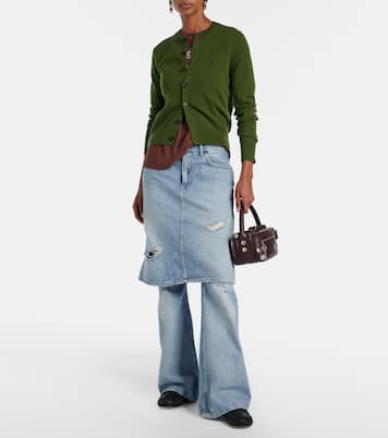 Distressed Wide-Leg Jeans | Acne Studios