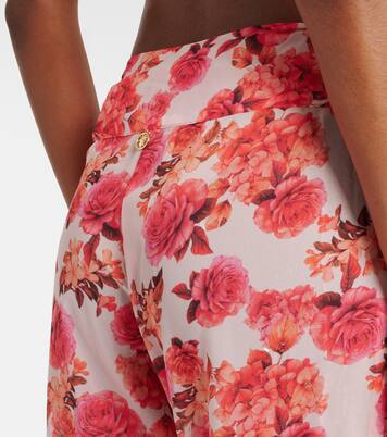 Bowie floral flared pants | Bananhot