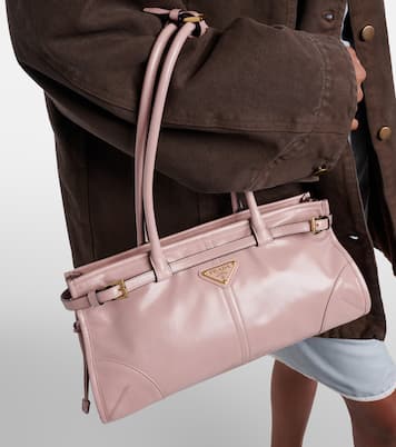 Prada Bonnie Medium leather shoulder bag | Prada